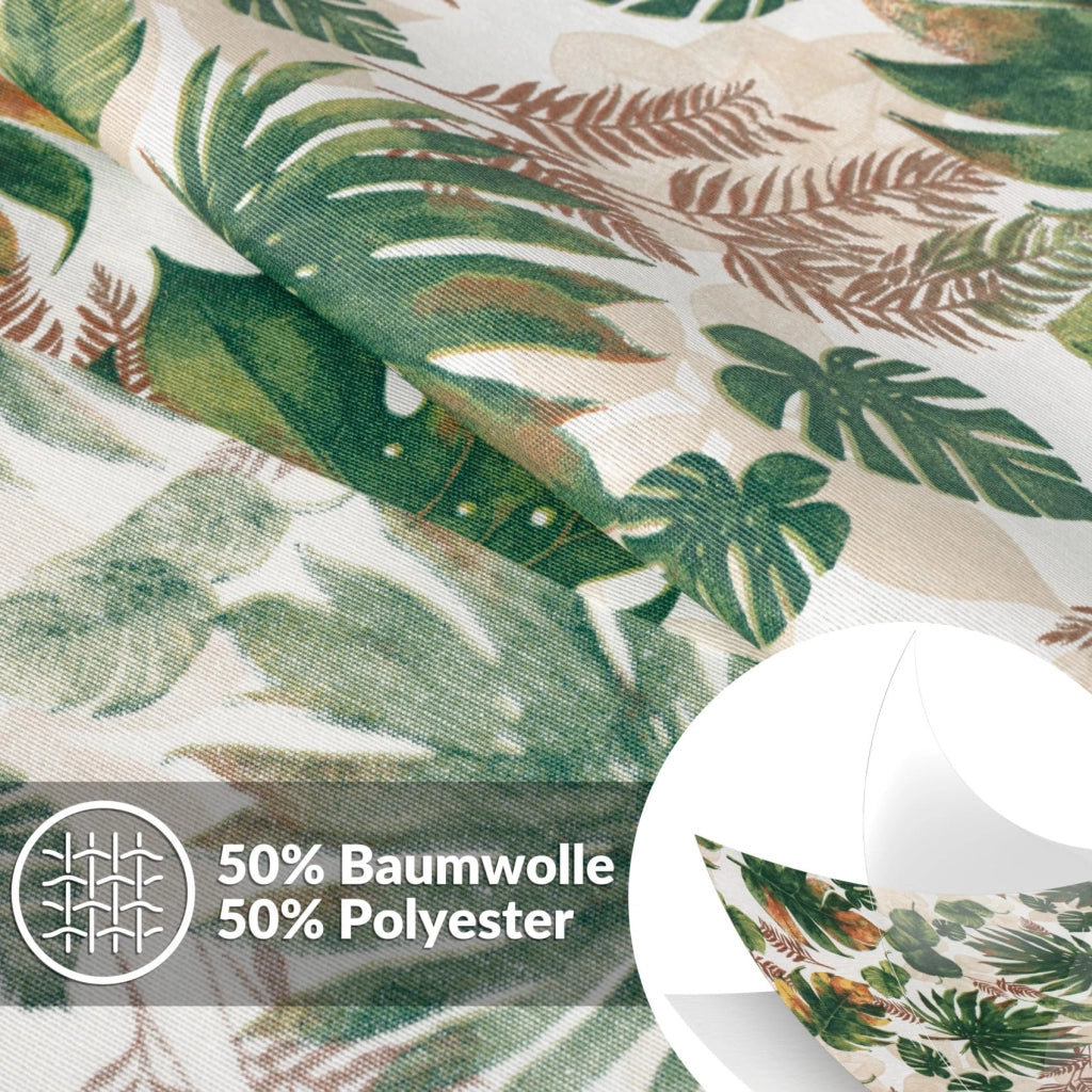 Tovaglia tropicale, 100x140 cm, lavabile, adatta per interni ed esterni