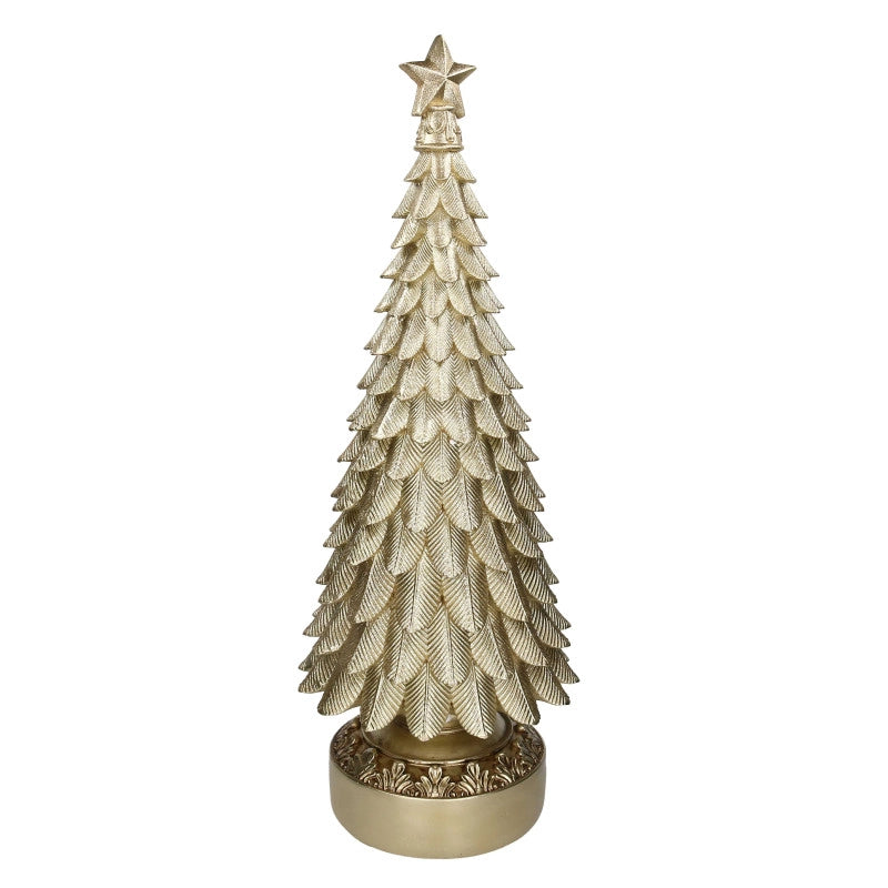 Albero resina champagne cm36x40h100