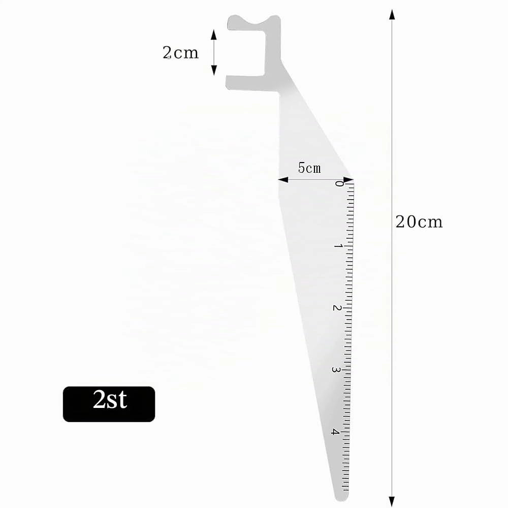 Set professionale di 2 strumenti per l'apertura di serrature, realizzati in acciaio elastico
