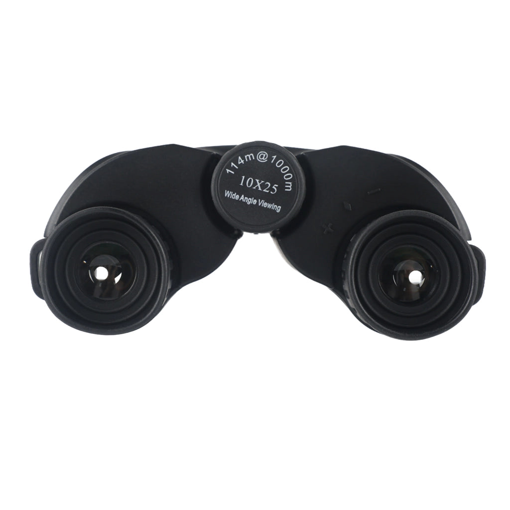 BINOCOLO compatto 10x25 con prismi BAK4 e rivestimento FMC verde