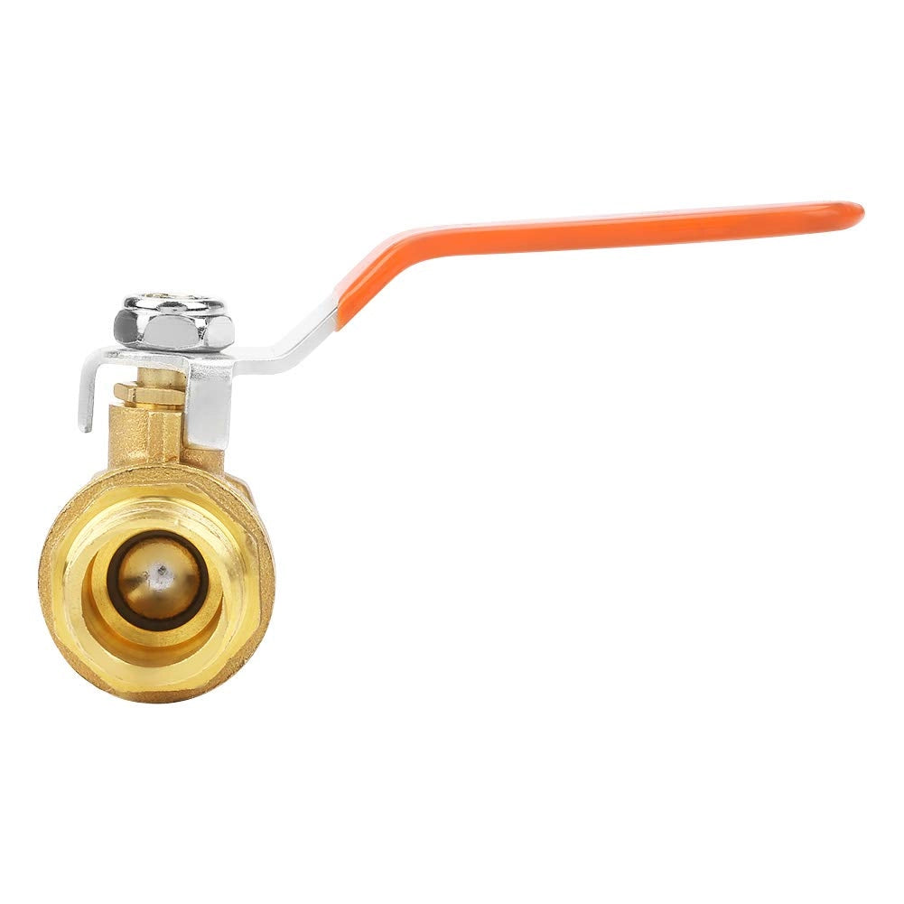 Rubinetto a sfera in ottone, 1/2 pollice BSP, DN15, passaggio pieno, filettatura esterna/interna