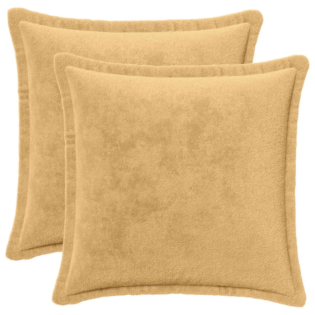 Federa 2 pz HOUTEN Tortora 40 x 40 cm Flanella 917053