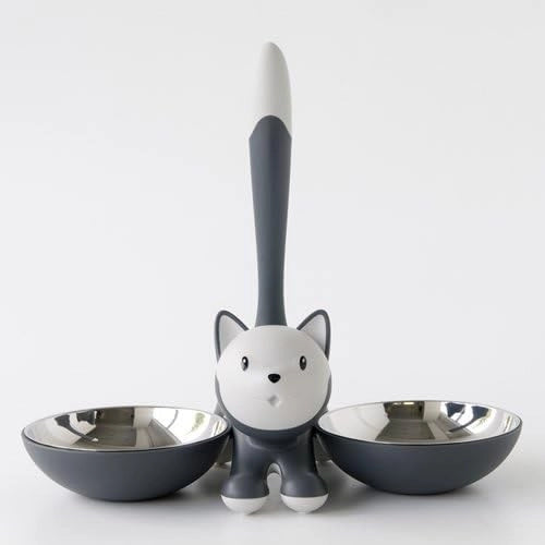 TIGRITO, Ciotola per Gatti, Alessi Colore: Grigio