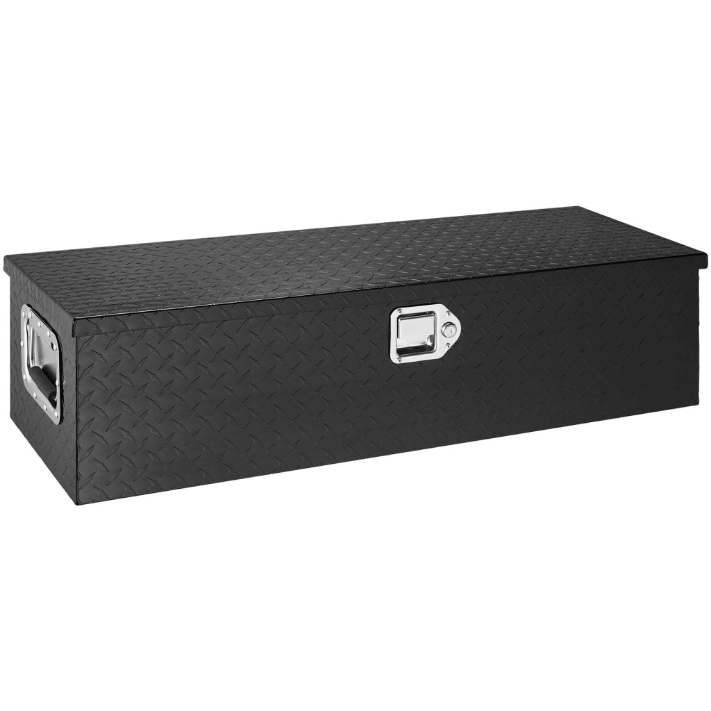 Cassetta degli Attrezzi JL-TB19-2 in Alluminio Mandorlato per Camioncino e Furgone Robusta e Impermeabile 99 x 33 x 25,4 cm 83L