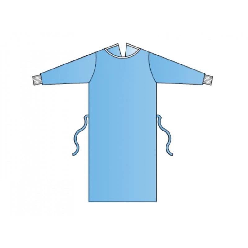 Acciaio chirurgico, sterilizzato, 50 g/m², taglia M, 120 cm, confezione da 30 pezzi.