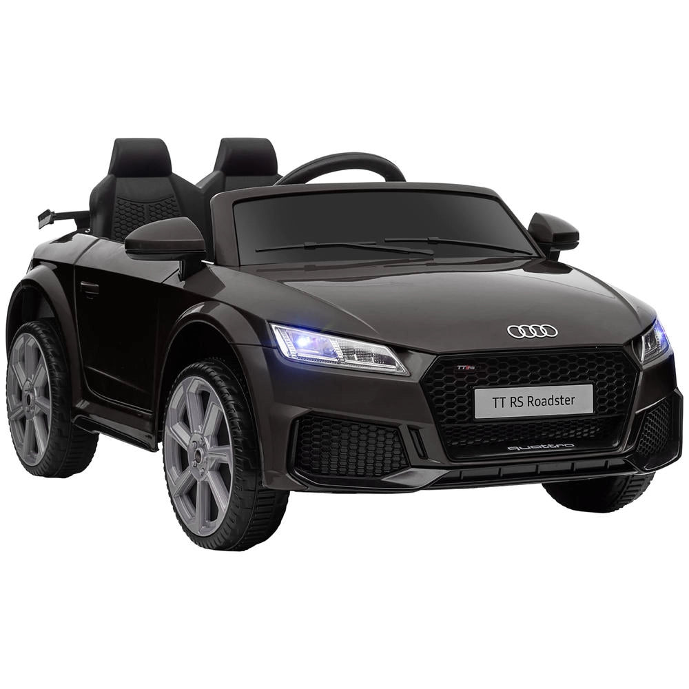 Auto Elettrica per Bambini Audi TT RS Roadster, con Telecomando 2.4G, Luci LED e Musica USB, 3 km/h, Nero