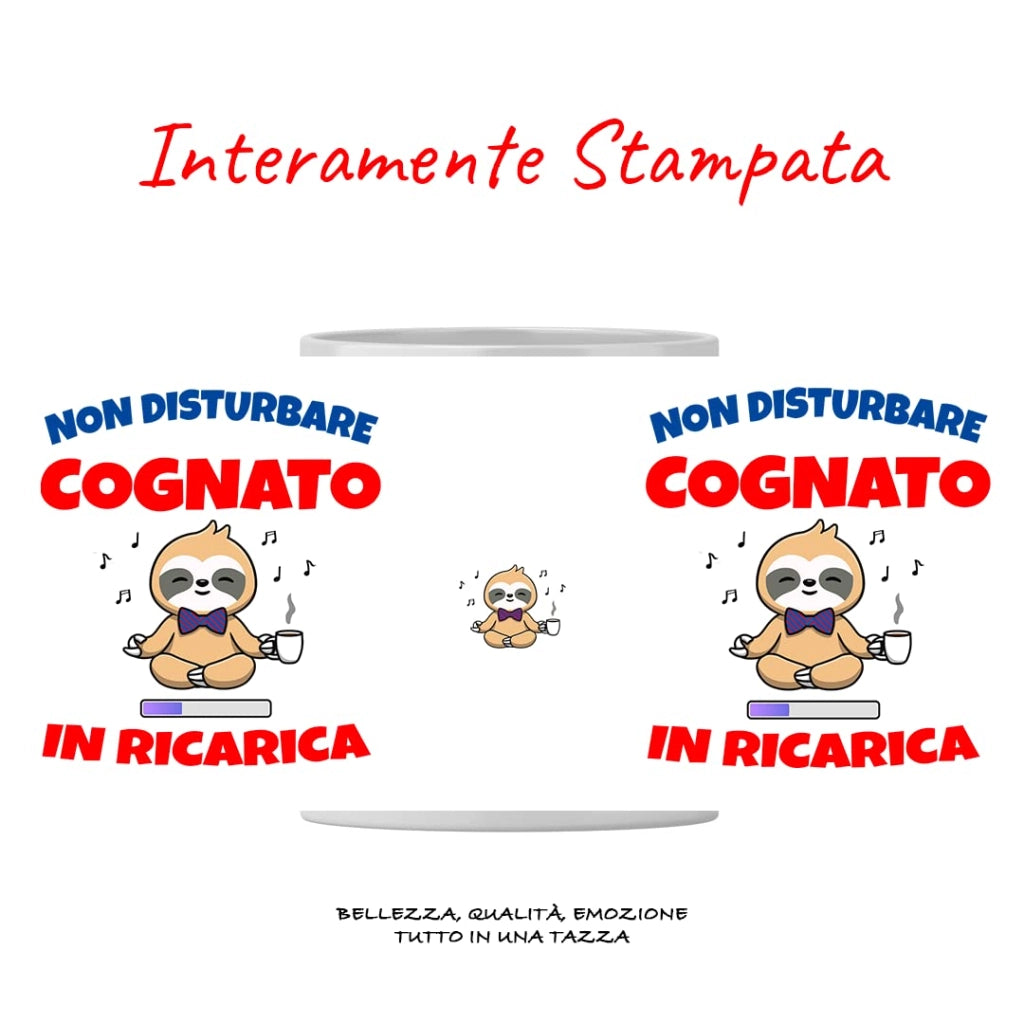 Mok per cognato – Idea regalo, 350 ml, Vetroceramica, color cognac
