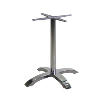 Base Tavolo in alluminio grigio