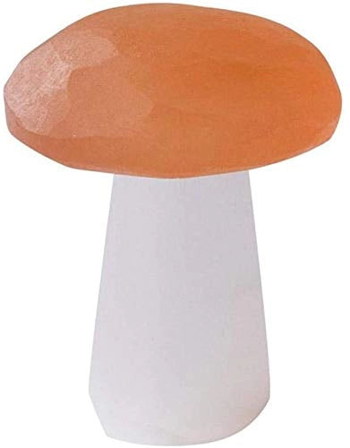 Decorazioni a forma di fungo in gesso, colore giallo, dimensioni 4-5 cm, ideali per la casa e l'ufficio
