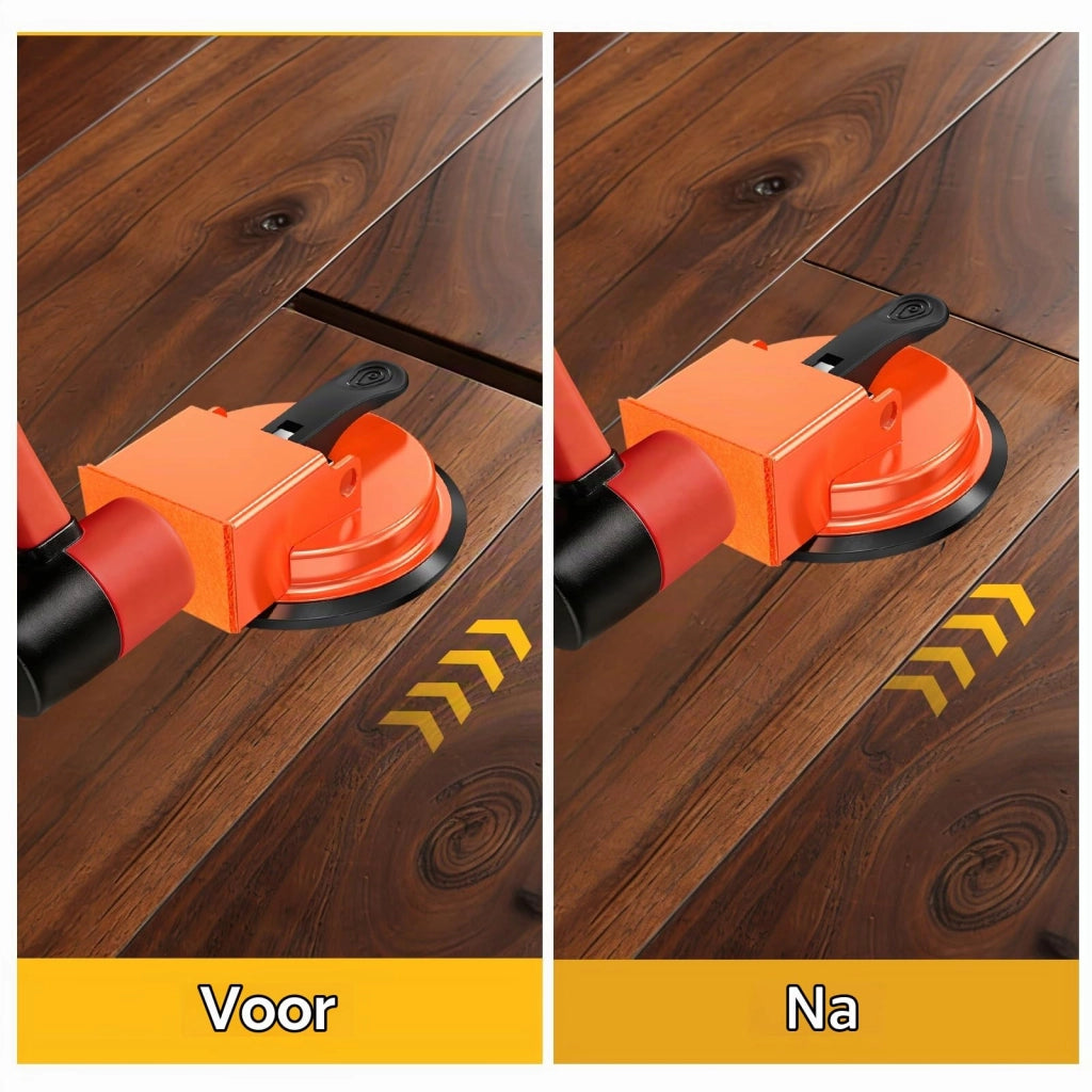 Strumento per la riparazione di giunti a pavimento, con ventosa, colore arancione, modello 5D