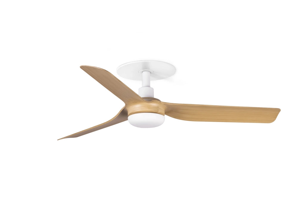 MINI PUNT RECESSED S Ventilatore bianco/acero