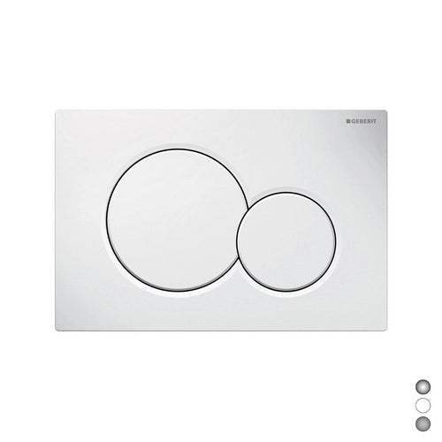 Placca di comando Geberit Sigma01 cromo-opaco