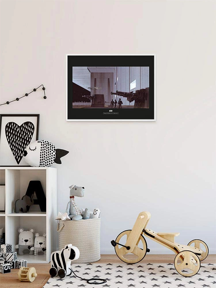 Poster di Star Wars, "Death Star Hangar", 70x50 cm, senza cornice