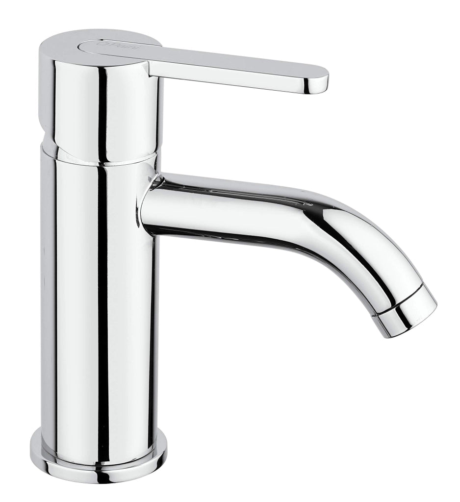 Miscelatore monocomando per lavabo, cromato, in ottone, 1 pezzo