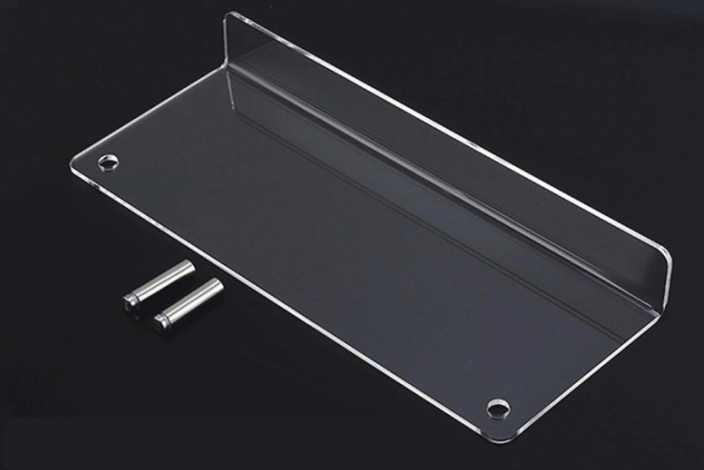 Portariviste da parete in acrilico, 60 cm, extra resistente, trasparente
