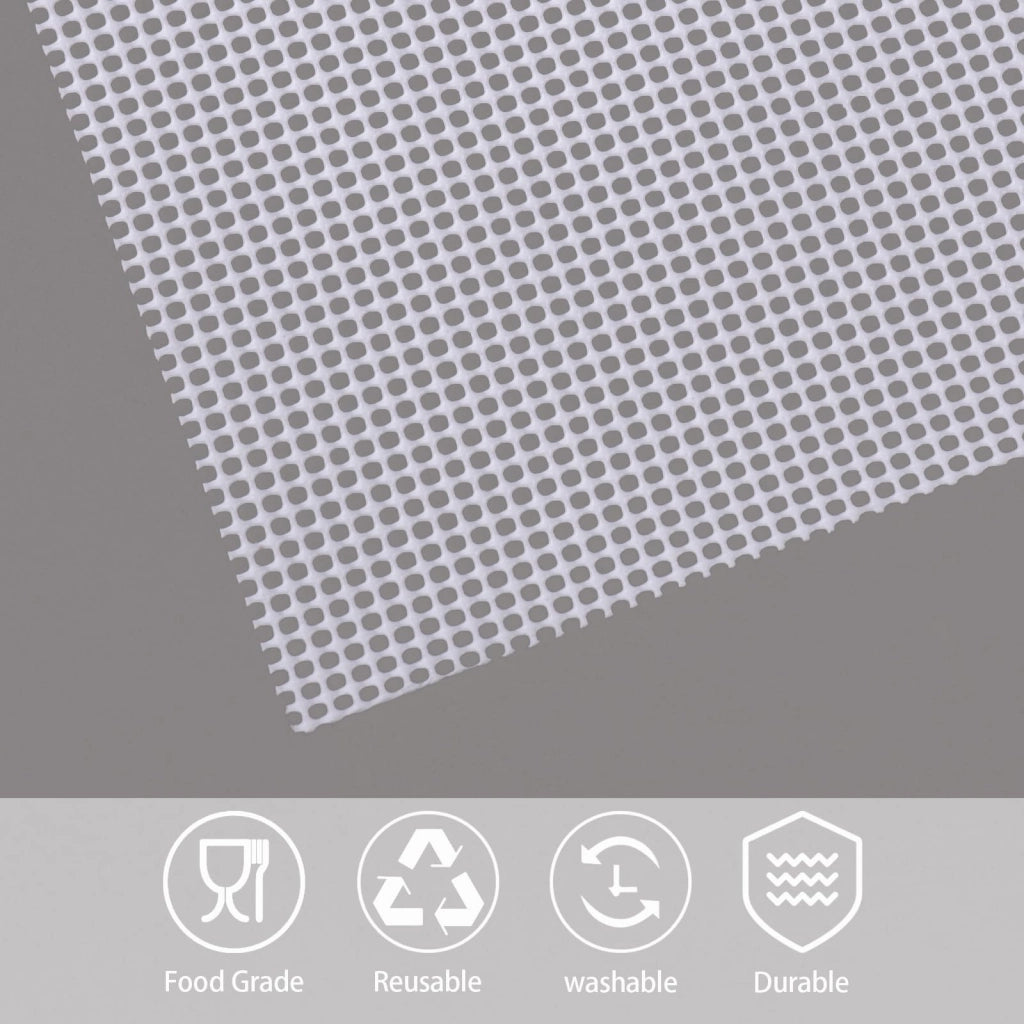 Tappetini in silicone per porta, confezione da 6 pezzi, con rivestimento antiaderente, dimensioni 40x40 cm, resistenti al calore