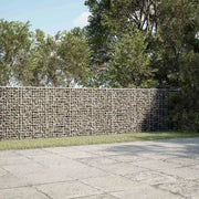 Gabione con Filo da 5 mm e Rete da 5x2,5 cm 1050x20x100 cm 3463599