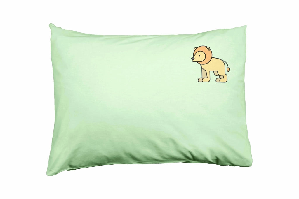 Custodia per cuscino, 50x35 cm, verde chiaro, in poliestere, per divano