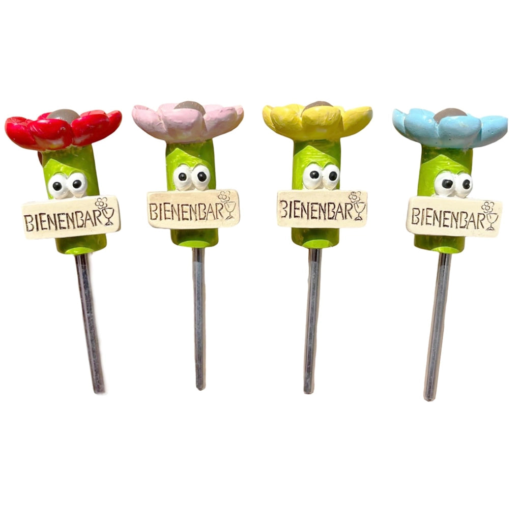 4 pezzi Bicchieri per api, stazione per bere insetti, ciotola per api da giardino, bicchiere per farfalle, posti sicuri per bere per api