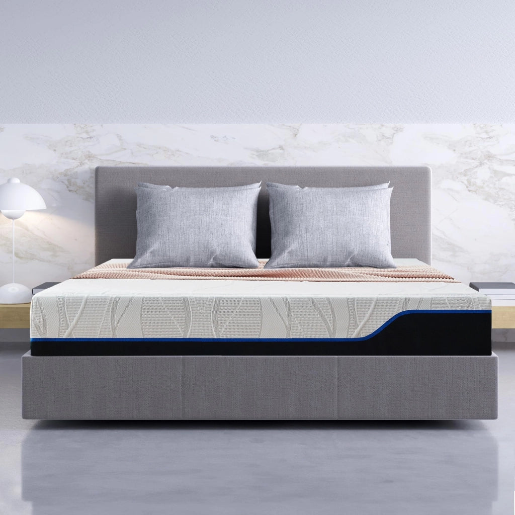 Materasso in memory foam con gel, dimensioni 100x200 cm, altezza 18 cm, supporto medio