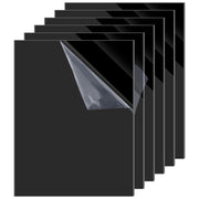 Piastre in acrilico nero, 6 pezzi, dimensioni 20 x 30 cm, spessore 2 mm
