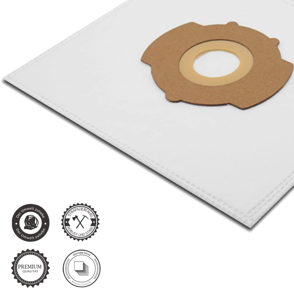 Sacchetti per aspirapolvere, confezione da 10, per Bosch Easy Vac 3