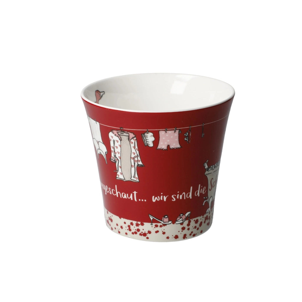 Tasse da caffè, 9,5 cm, porcellana fine, con scritta – Dr. Barbara Freundlieb