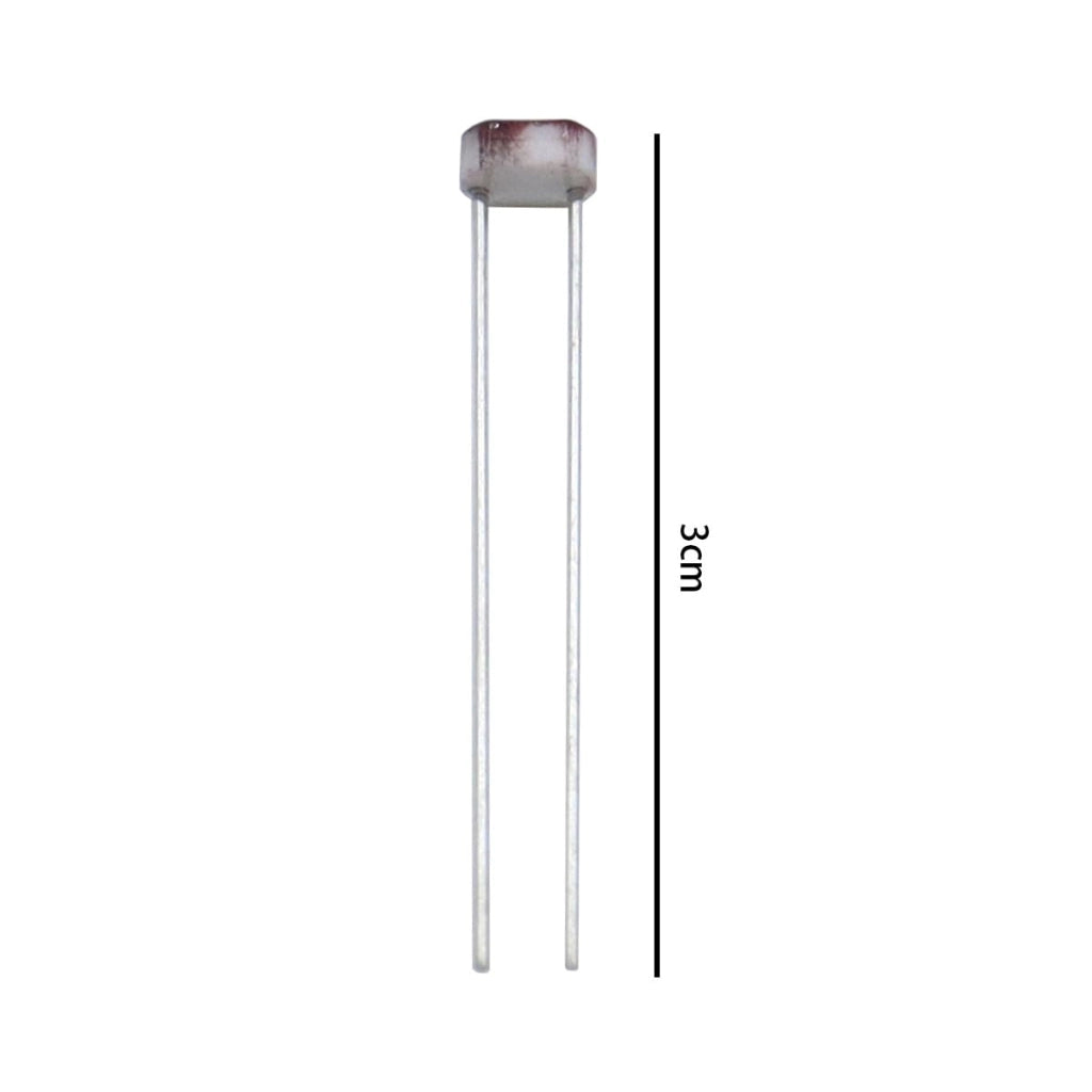 50 resistori fotosensibili 5 mm LDR GL5539 GM5539 5539