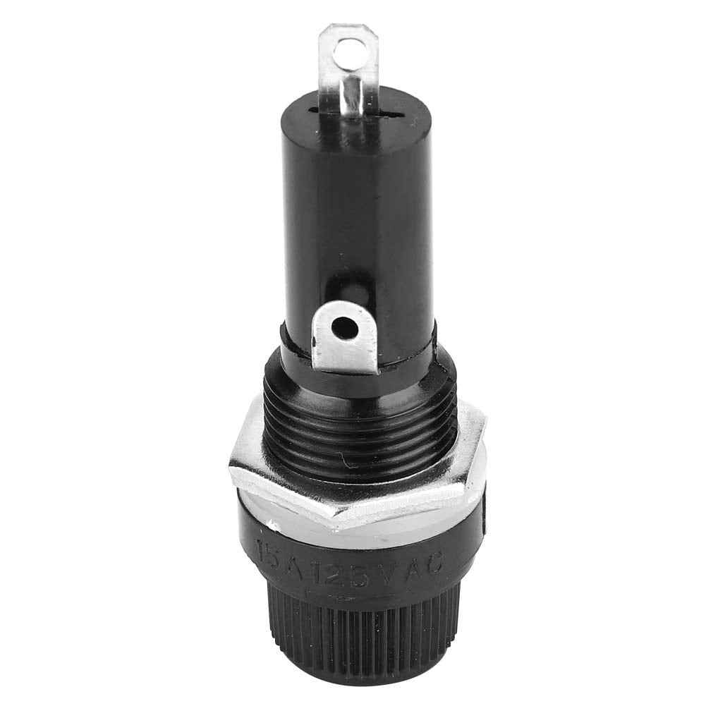 Portafusibili 6x30mm, 10A, 250V, piatto, confezione da 10 pezzi