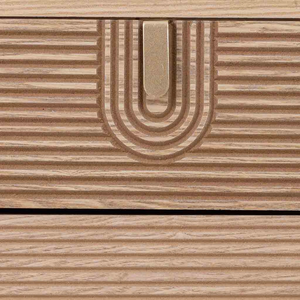 Credenza in legno marrone 80x39x80h cm