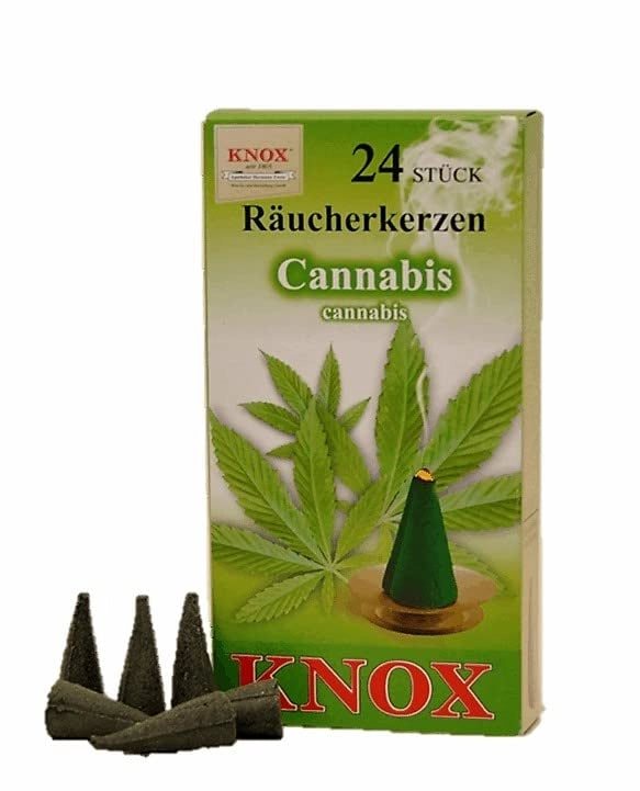 Coni profumati alla cannabis, 24 pezzi. Ideali per il relax, perfetti per Natale