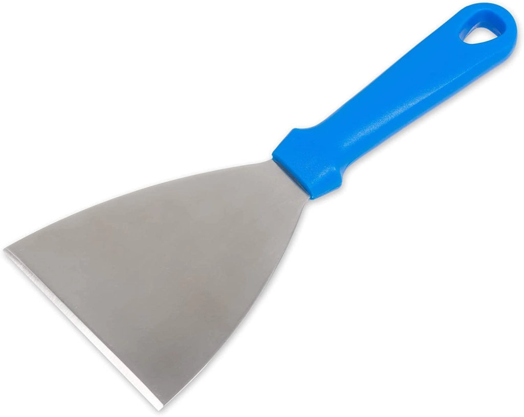 Pizzeria Spatel, 12 cm, in alluminio, a forma trapezoidale, colore blu