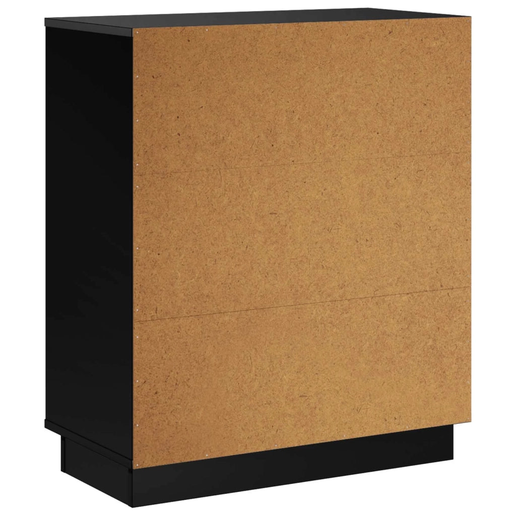 Credenza VENRAY Nero 66 x 33 x 77,5 cm Legno ingegnerizzato 8019983