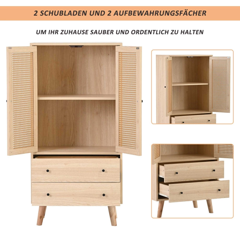 Letto contenitore con cassetti; Particle Board; oak – SuerZaro
