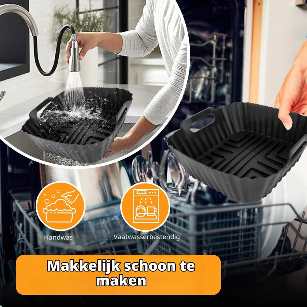 Stampo in silicone per friggitrice ad aria da 2 litri, compatibile con COSORI CAF-LI211