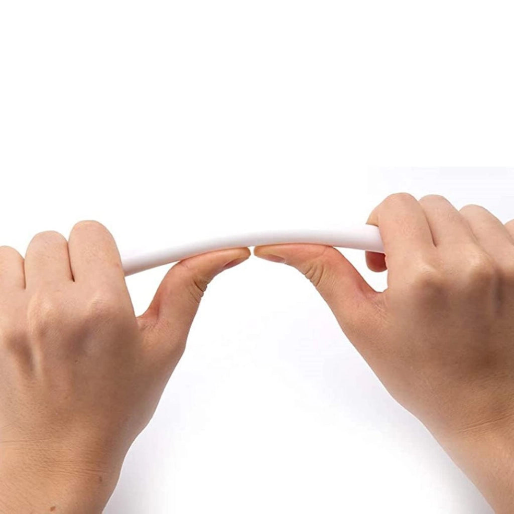 Supporti per torte in plastica, confezione da 24 pezzi, diametro 0,4 pollici, lunghezza 9,5 pollici