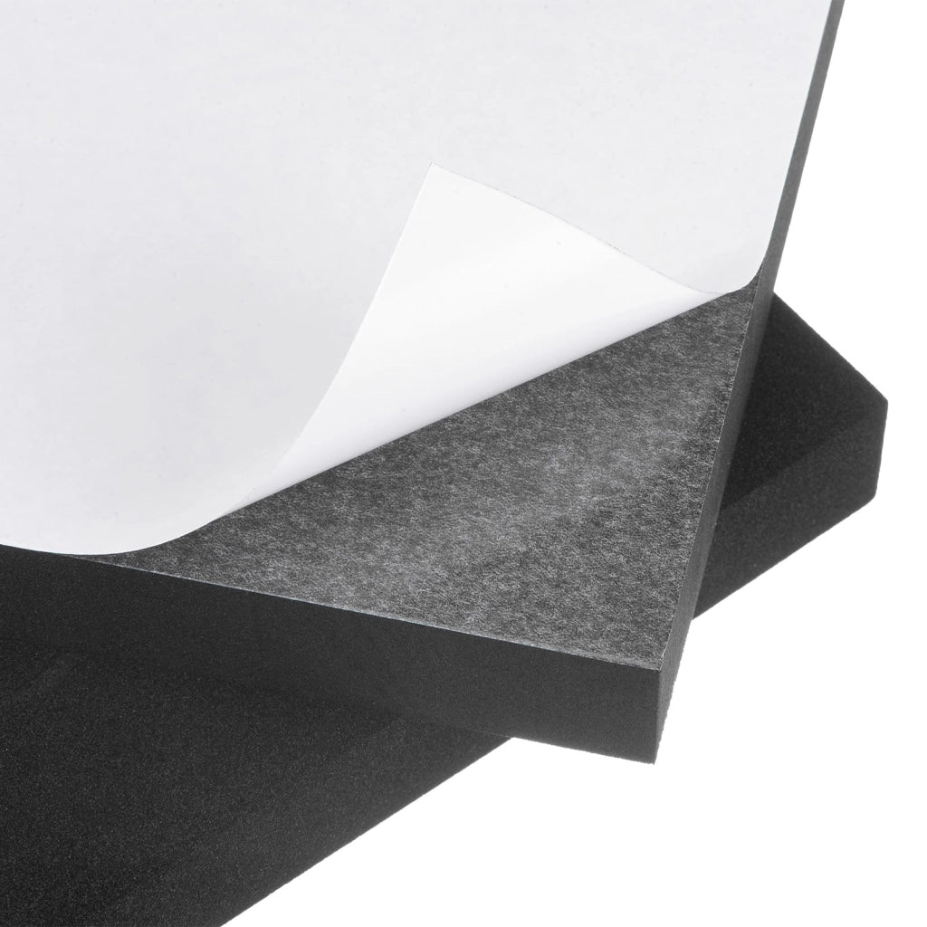 Confezione da 6 piastre in neoprene autoadesivo, spesse 20 mm e larghe 10 cm