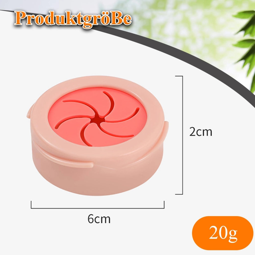 8 supporti adesivi per strofinacci, forma circolare, in ABS, di vari colori