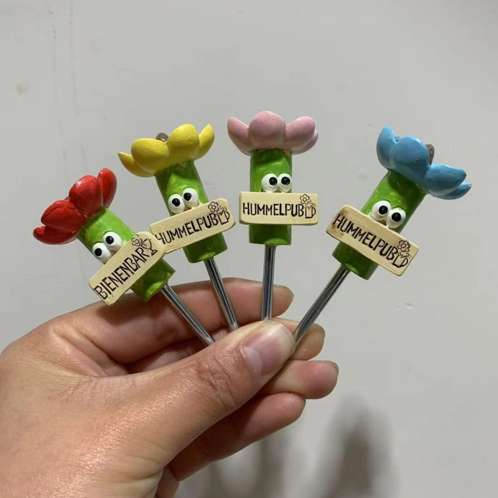 4 pezzi Bicchieri per api, stazione per bere insetti, ciotola per api da giardino, bicchiere per farfalle, posti sicuri per bere per api