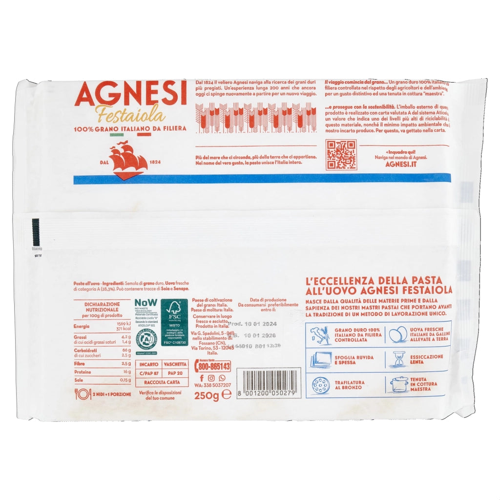 Tagliolini di grano saraceno, confezione compostabile, 250 g
