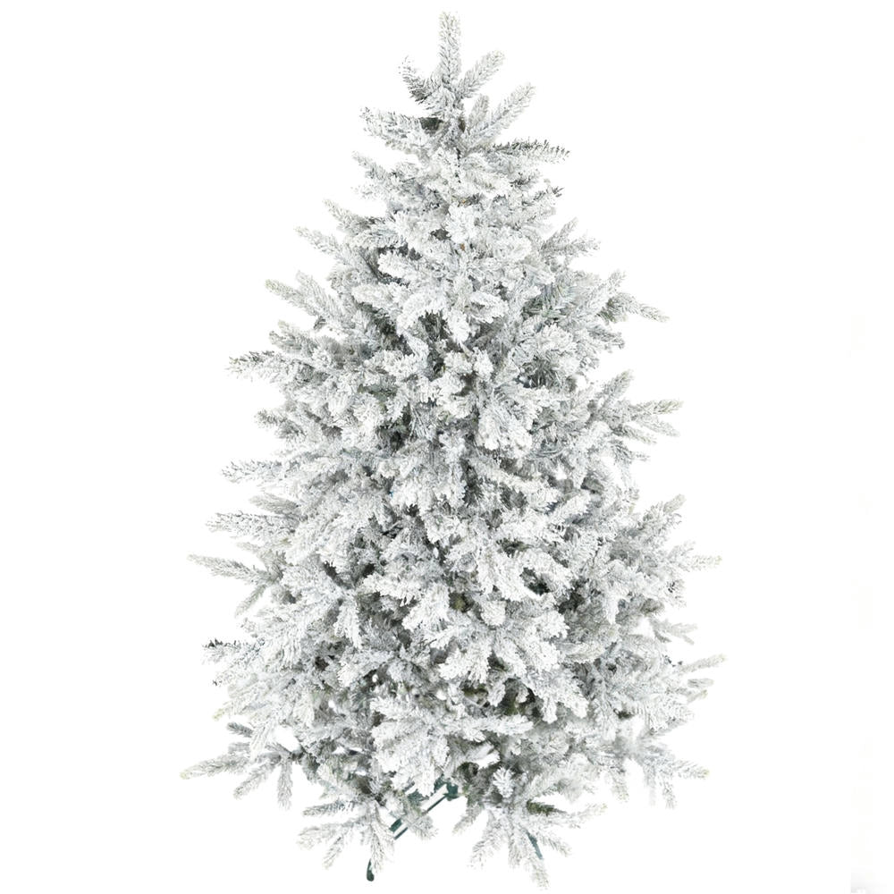 Albero di Natale Artificiale Innevato 180 cm Rami Realistici Facile da Montare con Base in Metallo Pieghevole per Casa