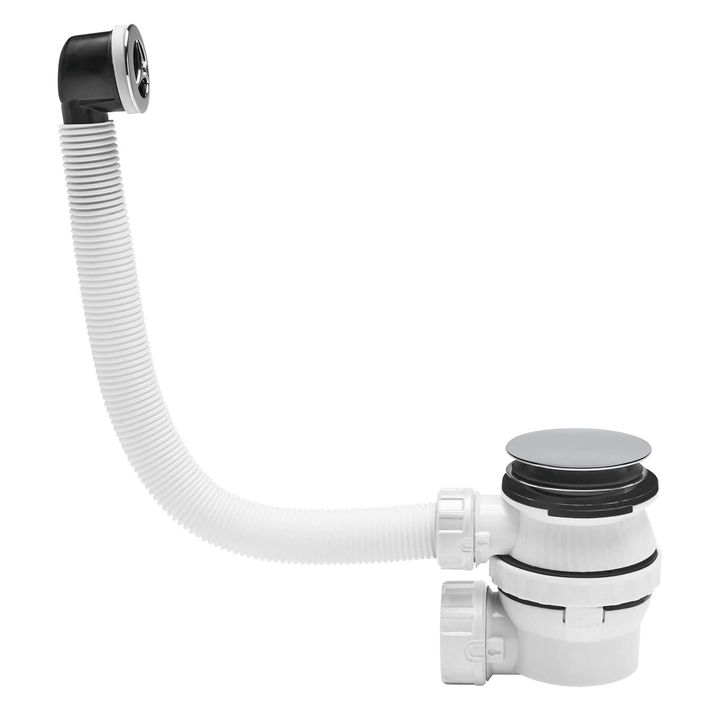 Scarico per lavabo XS Pure Quick Clac con troppofilo, cromato