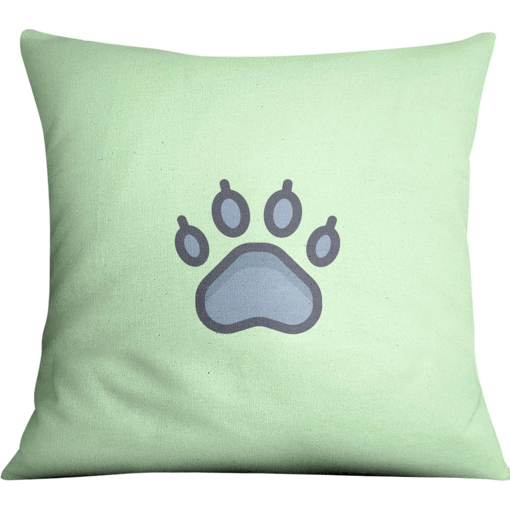Custodia per cuscino 60x60 cm, verde chiaro, in poliestere, con cerniera