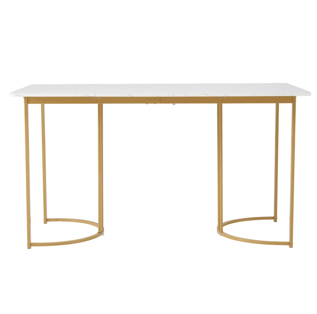 TAVOLO da pranzo con 4 sedie, 140x80 cm, MDF e velluto, Set da 5 pezzi