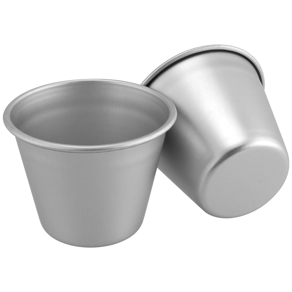 20 stampi per muffin/dariole, in alluminio, antiaderenti, dimensioni 7x4,2x5,6 cm
