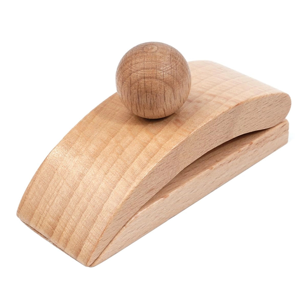 Set di 4 supporti per arazzi da parete, in legno, autoadesivi, color avorio