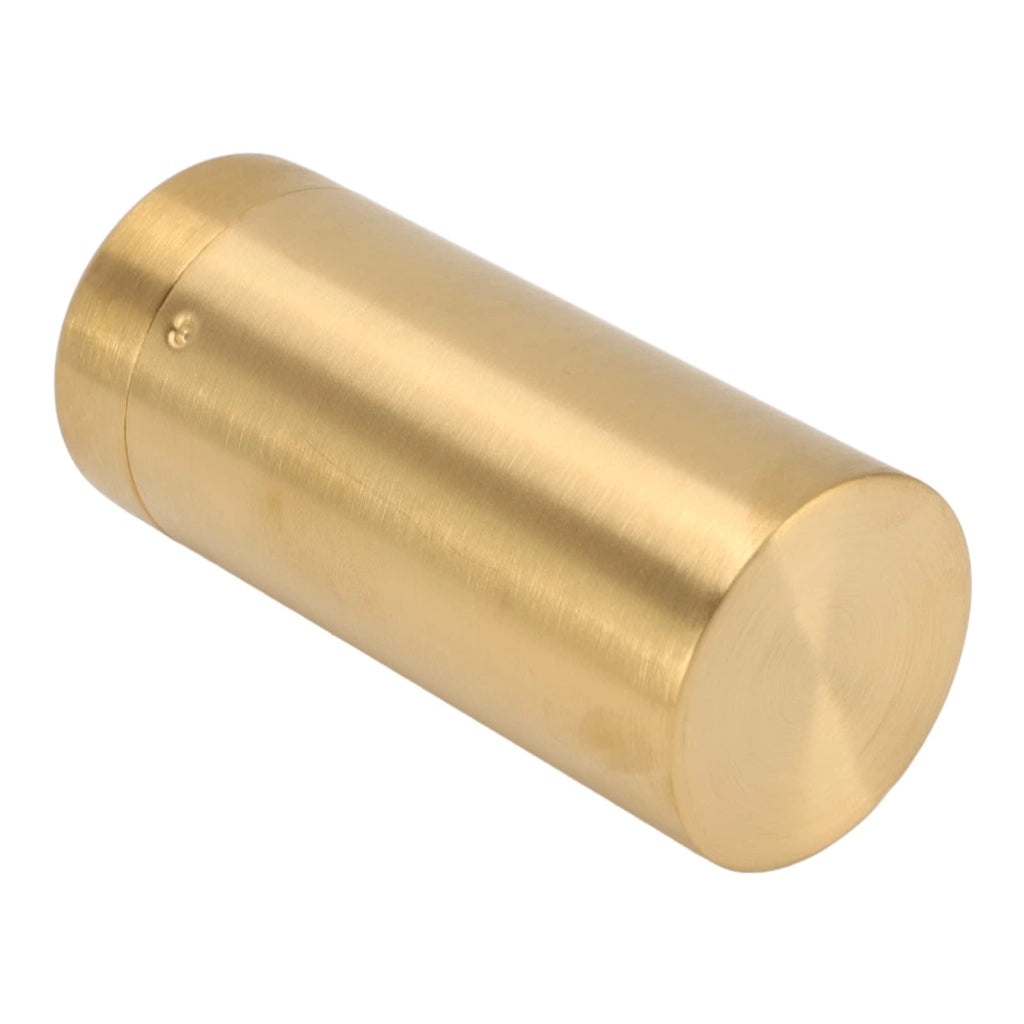 Set di 2 dosatori per spezie in acciaio inossidabile 304, color oro, dimensioni 39x88 mm