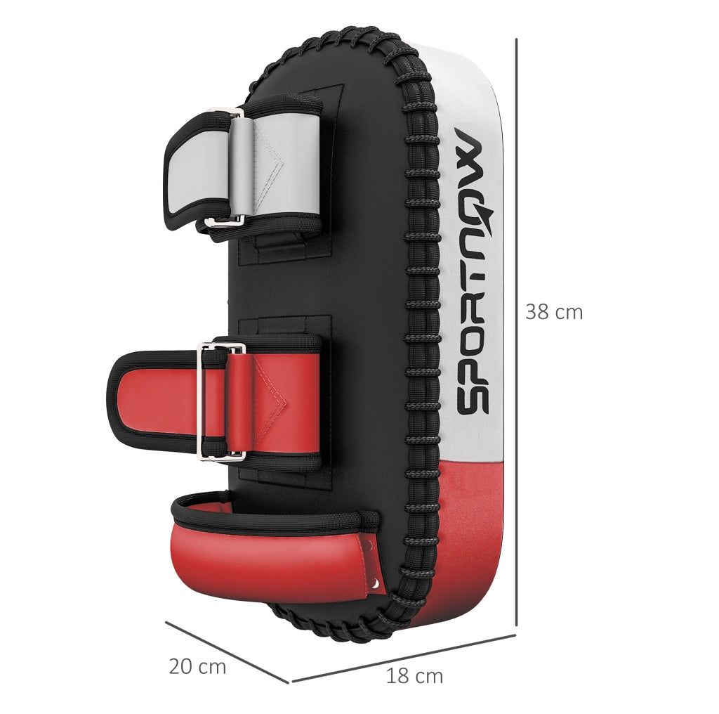 COLPITORE da calcio per kickboxing, MMA e Muay Thai 38x20x18 cm nero