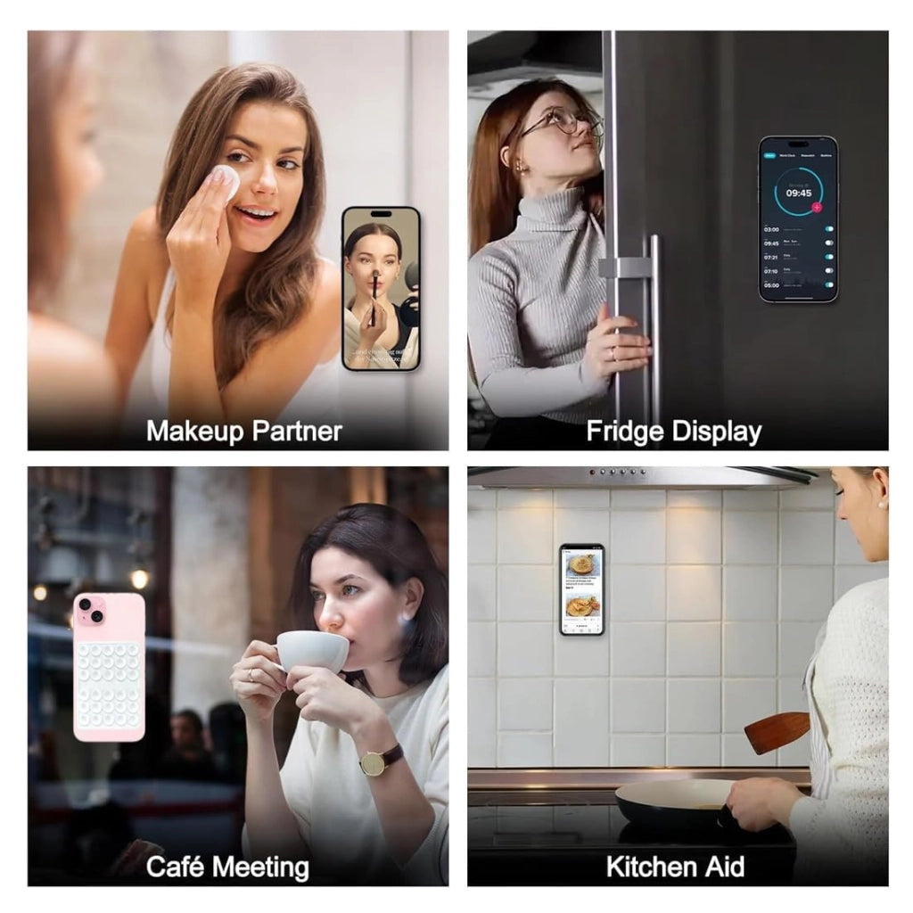 Custodie in silicone per smartphone, confezione da 4 pezzi, 2 bianche e 2 rosa chiaro