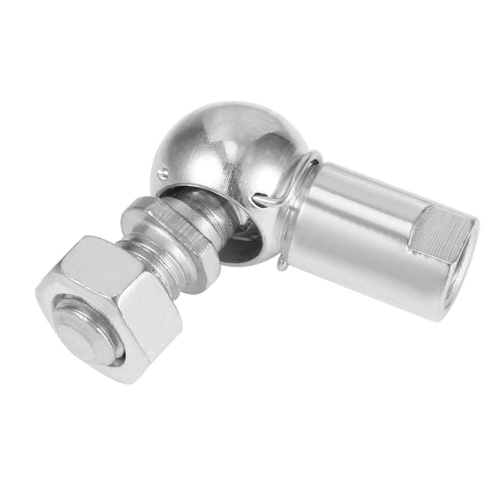 Cuscinetti a sfera con perno, modello CS10, filettatura M6x1 mm, confezione da 2 pezzi